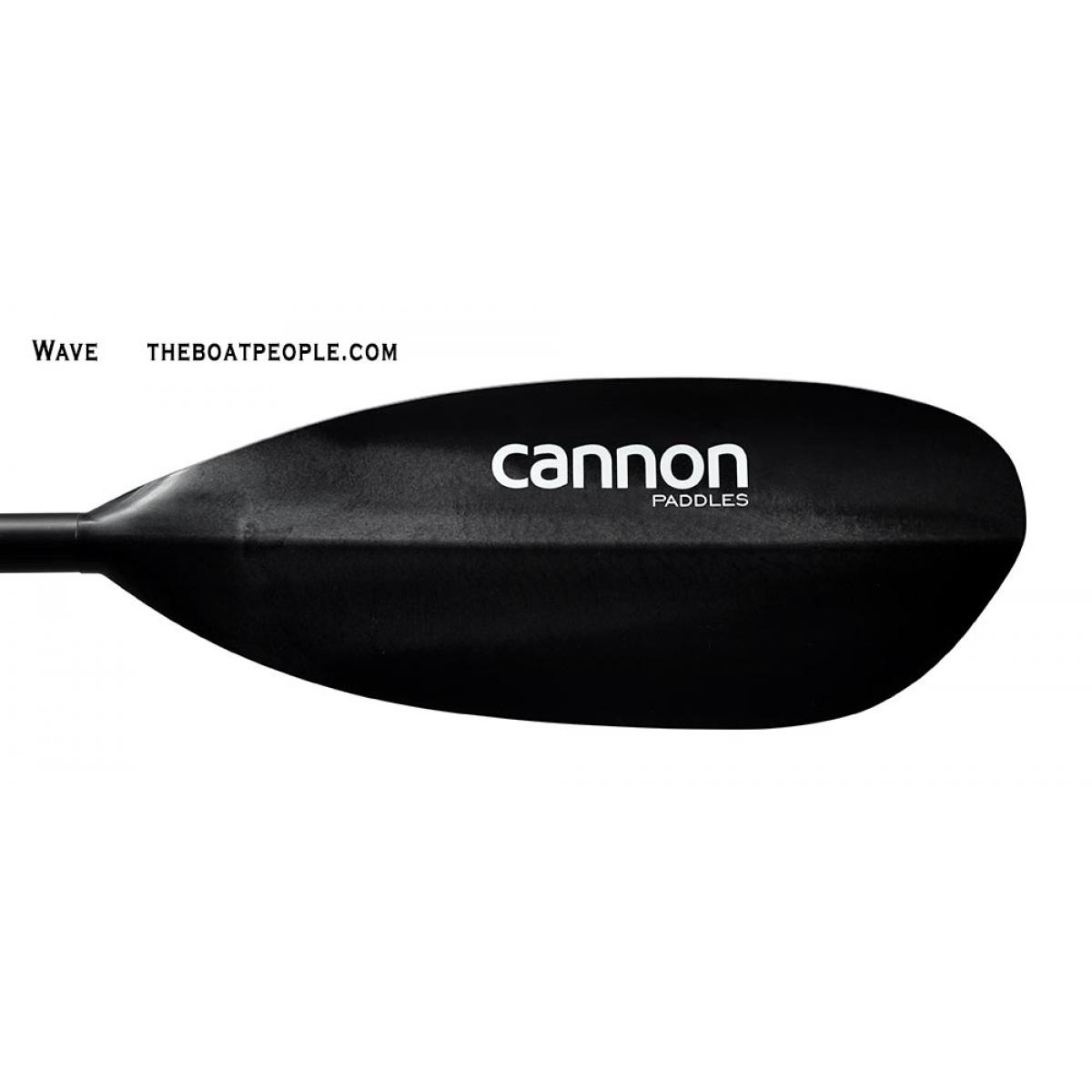 Cannon Wave Kayak Paddle blade black